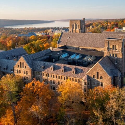 Cornell University in the Autumn